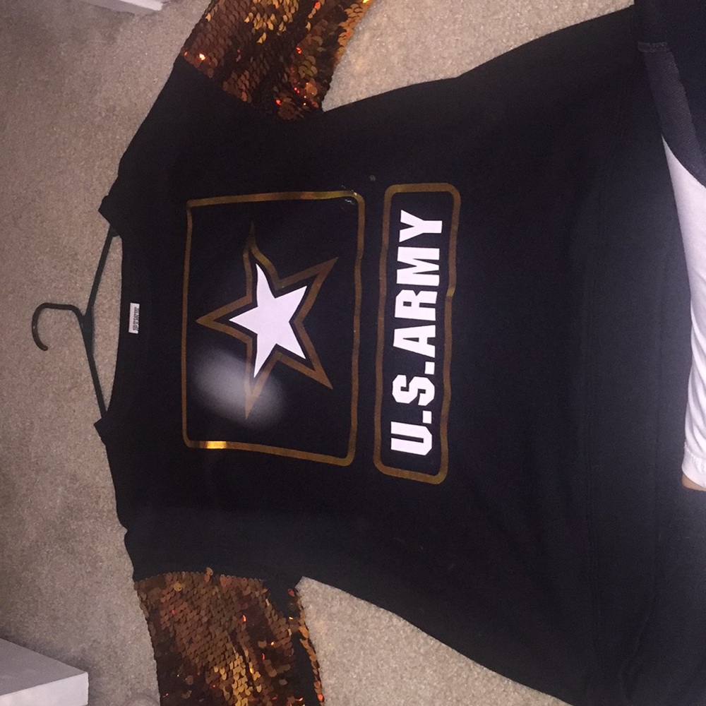 Army bling pullover,.